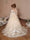 Ball-Gown Lace Long Sleeves Cap Straps Floor-Length Flower Girl Dresses