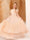 A-Line/Princess Lace Short Sleeves Scoop Neck Floor-Length Junior Bridesmaid Dresses