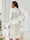 Silk Satin Long Sexy Bride Robes with Lace Trim