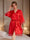 Silk Satin Short/Mini Solid Color Bride Robes with Lace Trim