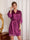 Silk Satin Short/Mini Solid Color Bride Robes with Lace Trim