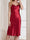 Women's Spaghetti Straps Sexy Robes with Split Side