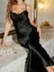 Sheath/Column Spaghetti Straps Ankle-Length Women's Robes