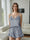 Short/Mini Sleeveless Spaghetti Straps Two Pieces Robe Set with Ruffles