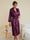 Women's 3/4 Sleeves Knee-Length Solid Colored Casual Robes