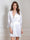 Women's Long Sleeves Short/Mini Solid Colored Lace Elegant Robes