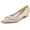 Women's Silk Satin With Flat Heel Closed Toe Rhinestone Party Shoes