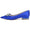 Women's Silk Satin With Rhinestone Closed Toe Flat Heel Party Shoes