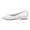Women's Silk Satin With Flower Closed Toe Flat Heel Evening Shoes