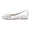 Women's Silk Satin With Flower Pearl Rhinestone Closed Toe Flat Heel Party Shoes
