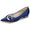 Women's Silk Satin With Closed Toe Rhinestone Flat Heel Party Shoes