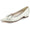 Women's Silk Satin With Closed Toe Rhinestone Flat Heel Party Shoes