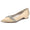 Women's Silk Satin With Closed Toe Flat Heel Evening Shoes