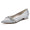 Women's Silk Satin With Closed Toe Flat Heel Evening Shoes