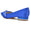 Women's Silk Satin Rhinestone With Closed Toe Flat Heel Evening Shoes