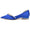Women's Silk Satin With Pearl Closed Toe Flat Heel Wedding Shoes