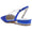 Women's Rhinestone Closed Toe Silk Satin With Ankle Strap Flat Heel Wedding Shoes