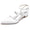 Women's Silk Satin With Ankle Strap Closed Toe Flat Heel Wedding Shoes