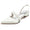 Women's Silk Satin Flower With Closed Toe Flat Heel Evening Shoes