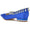 Women's Silk Satin With Rhinestone Tassel Closed Toe Flat Heel Wedding Shoes