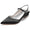 Women's Silk Satin With Closed Toe Ankle Strap Flat Heel Party Shoes
