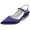Women's Silk Satin With Closed Toe Ankle Strap Flat Heel Party Shoes