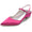 Women's Silk Satin With Closed Toe Ankle Strap Flat Heel Party Shoes