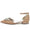 Women's Stretch Glitter With Ankle Strap Rhinestone Closed Toe Flat Heel Evening Shoes