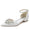 Women's Stretch Glitter With Ankle Strap Rhinestone Closed Toe Flat Heel Evening Shoes