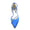 Women's Ankle Strap Silk Satin With Rhinestone Closed Toe Flat Heel Party Shoes