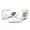 Women's Silk Satin With Ankle Strap Flower Closed Toe Flat Heel Wedding Shoes