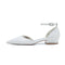 Women's PU With Ankle Strap Closed Toe Flat Heel Party Shoes
