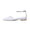 Women's Lace Silk Satin With Rhinestone Ankle Strap Closed Toe Flat Heel Evening Shoes
