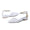 Women's Lace Silk Satin With Rhinestone Ankle Strap Closed Toe Flat Heel Evening Shoes