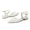 Women's Lace Silk Satin With  Closed Toe Ankle Strap Flat Heel Evening Shoes