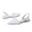 Women's Silk Satin With Lace Closed Toe Ankle Strap Flat Heel Evening Shoes