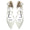 Women's Silk Satin With Lace Ankle Strap Closed Toe Flat Heel Evening Shoes