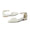 Women's Lace Silk Satin With Ankle Strap Closed Toe Flat Heel Evening Shoes