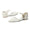Women's Lace Silk Satin With Closed Toe Ankle Strap Flat Heel Evening Shoes