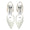 Women's Silk Satin With Lace Closed Toe Ankle Strap Flat Heel Evening Shoes
