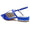 Women's Silk Satin With Ankle Strap Closed Toe Flat Heel Party Shoes