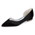 Women's Silk Satin Closed Toe Flat Heel Wedding Shoes