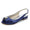 Women's Silk Satin With Flower Rhinestone Closed Toe Flat Heel Party Shoes