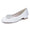 Women's Silk Satin Rhinestone With Closed Toe Flat Heel Evening Shoes