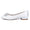 Women's Silk Satin Rhinestone With Closed Toe Flat Heel Evening Shoes