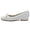 Women's Lace Silk Satin With Lace Closed Toe Flat Heel Party Shoes