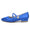 Women's Silk Satin With Flower Rhinestone Closed Toe Flat Heel Wedding Shoes