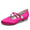 Women's Silk Satin With Flower Rhinestone Closed Toe Flat Heel Wedding Shoes