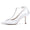 Women's Silk Satin Ankle Strap With Rhinestone Closed Toe Stiletto Heel Evening Shoes