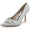 Women's With Rhinestone Silk Satin Closed Toe Stiletto Heel Evening Shoes